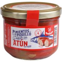Pimiento de piquillo rellenos de atún DON MOLINICO, frasco 225 g Pimiento de piquillo rellenos de atún DON MOLINICO, frasco 225 g