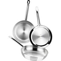 Sartén acero inoxidable sin antiadherente  Chef MONIX, Ø26 cm