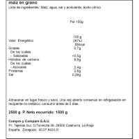 Maíz dulce CELORRIO, lata 1,55 kg