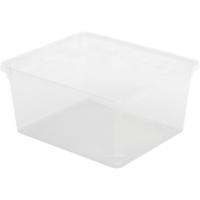 Caja de plástico con tapa C-BOX, capacidad 2 litros CURVER, 9,5x16,5x19,5 cm