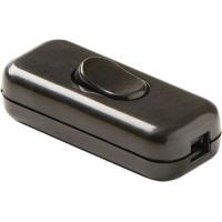 Interruptor plano de paso negro, 2A, 4403-N.1 FAMATEL