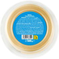 Hummus clásico ligero EROSKI, tarrina 500 g