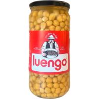 Garbanzo cocido XL LUENGO, frasco 530 g
