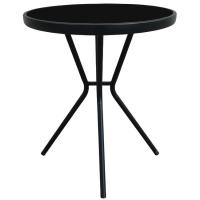 Mesa New Bi-Lola, acero, Cristal temperizado 5 mm, Ø60x70 cm Mesa New Bi-Lola, acero, Cristal temperizado 5 mm, Ø60x70 cm