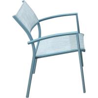 Silla aluminio apilable RainBow CAPRICE, 58x55x84 cm