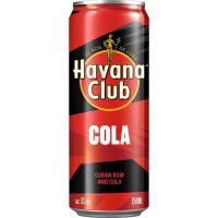 Ron con aroma de cola Rum&Cola HAVANA CLUB, lata 25 cl Ron con aroma de cola Rum&Cola HAVANA CLUB, lata 25 cl