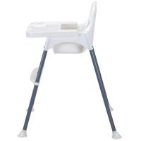 Trona básica blanca ASALVO Comodidad y funcionalidad desde el primer día. Peso máximo autorizado 15 kg, 85x57x57 cm.