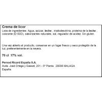 RUAVIEJA Salted caramel likore krema, botila 70 cl RUAVIEJA Salted caramel likore krema, botila 70 cl