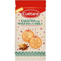 Galleta de canela y manzana CUÉTARA, bolsa 157 g
