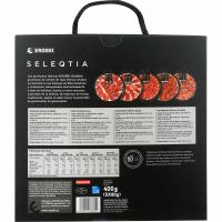 Surtido ibéricos de bellota EROSKI SELEQTIA, pack 5x80 g