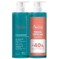 Gel limpiador facial AVÈNE CLEANANCE, pack 2x400 ml