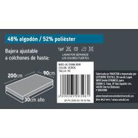 Sabana Bajera, 50% algodón y 50% poliéster, Diana New EROSKI