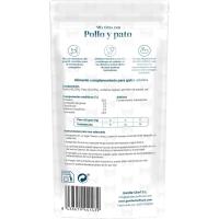 Snack delicias cárnicas mix para gato GËNTLE CHEF, bolsa 60 g