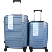 AR N52 ABS trolley ertaina, zeru urdin kolorea, konbinazio itxigailua, 4 gurpil, 42x28x56 cm