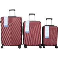 Trolley mediano vino, ABS, cierre combinación, 4 ruedas, 240 AR, 42x28x65 cm Trolley mediano vino, ABS, cierre combinación, 4 ruedas, 240 AR, 42x28x65 cm