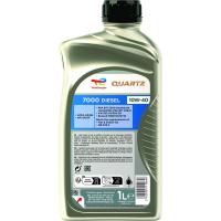Aceite sintético Quartz 7000 diésel 10W40 TOTAL, 1 litro