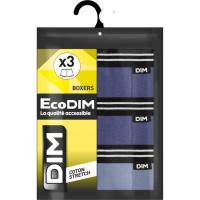 Bóxer infantil algodón elástico, azul talla 10 ECODIM, pack 3 uds