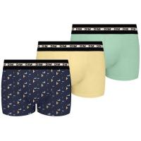Bóxer infantil algodón elástico, azul/amarillo talla 16 DIM, pack 3 uds Bóxer infantil algodón elástico, azul/amarillo talla 16 DIM, pack 3 uds
