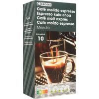 EROSKI expreso nahaste kafe ehoa, paketea 250 g