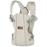 Mochila portabebé Dual beige JANE Ergonómica y transpirable. 3 Posiciones de transporte del bebé: hacia el adulto, hacia el sentido de la marcha y en la espalda del adulto. Reposacabezas regulable y apertura total de la parte frontal.
