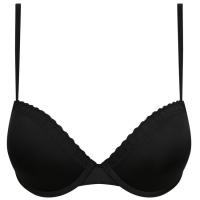 Sujetador mujer con aro microfibra, negro DIM, talla 90B Sujetador mujer con aro microfibra, negro DIM, talla 90B