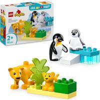 LEGO Duplo Town Fauna Basati familia: pinguinoak eta lehoiak, gom. adina: +2 urte LEGO Duplo Town Fauna Basati familia: pinguinoak eta lehoiak, gom. adina: +2 urte