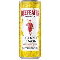 Ginebra lemon BEEFEATER, lata 25 cl Ginebra lemon BEEFEATER, lata 25 cl
