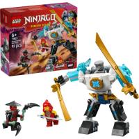 LEGO NINJAGO Zaneren Borroka Armadura Robotikoa, gom. adina: +6 urte