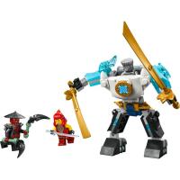 LEGO NINJAGO Zaneren Borroka Armadura Robotikoa, gom. adina: +6 urte