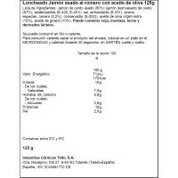 Jamón asado al romero TELLO, sobre 125 g