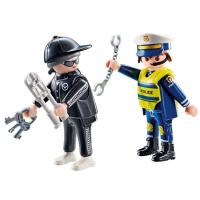 Policía y ladrón, edad rec:+4 años PLAYMOBIL