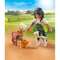 PLAYMOBIL emakumea ahuntzekin, gom. adina: +4 urte