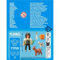 PLAYMOBIL emakumea ahuntzekin, gom. adina: +4 urte