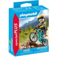 PLAYMOBIL mendiko txirrindularia, gom. adina: +4 urte