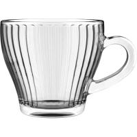 Taza de vidrio para café Mistral H&H, 9 cl Taza de vidrio para café Mistral H&H, 9 cl