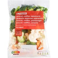 EROSKI azalorea, brokolia, azenarioa mikrouhin laberako, poltsa 300 g