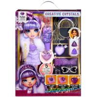 Muñeca Rainbow Crystal Violet, edad rec:+4 años RAINBOW HIGH
