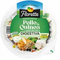 Ensalada completa digestiva de pollo-quinoa FLORETTE, bowl 260 g