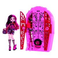 MONSTER HIGH Draculaura Skulltimate lorategi misteriotsua armairuarekin, gom. adina: +4 urte