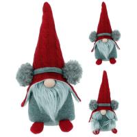 Gnomo Navideño con orejeras, 39 cm, surtido ¿Cuál te llegará?, 1 ud