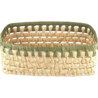 Arto lastozko saski ertaina berdez apaindua, M KASA neurria, 23x12x35 cm Arto lastozko saski ertaina berdez apaindua, M KASA neurria, 23x12x35 cm