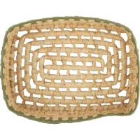 Arto lastozko saski ertaina berdez apaindua, M KASA neurria, 23x12x35 cm Arto lastozko saski ertaina berdez apaindua, M KASA neurria, 23x12x35 cm