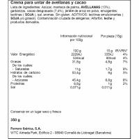 NUTELLA igurzteko krema beganoa, flaskoa 350 g