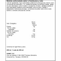 Refresc sabor gerd i nata CHUPA CHUPS, llauna 25 cl