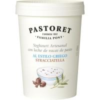 Griego stracciatella PASTORET, tarrina 500 g Griego stracciatella PASTORET, tarrina 500 g