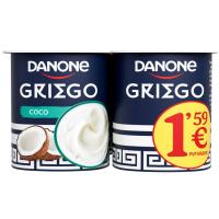 Yogur griego coco DANONE, pack 4x110 g