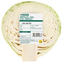 Repollo liso partido, pieza al peso aprox. 900 g