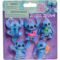DISNEY STITCH Stitch Blister sorta 5 Stitch figurarekin, 5,7cm gom. adina: +3 urte