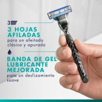 Cargador de afeitar GILLETTE MACH3, pack 15+5 uds