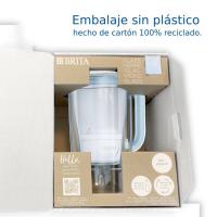 Jarra de vidrio 2,5 litros con un filtro BRITA, 31x26x16cm